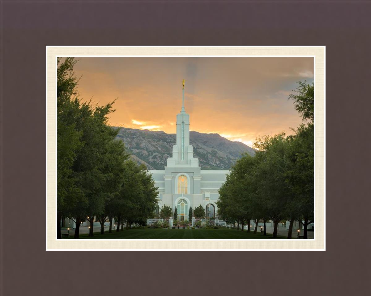 Mount Timpanogos Morning Glory