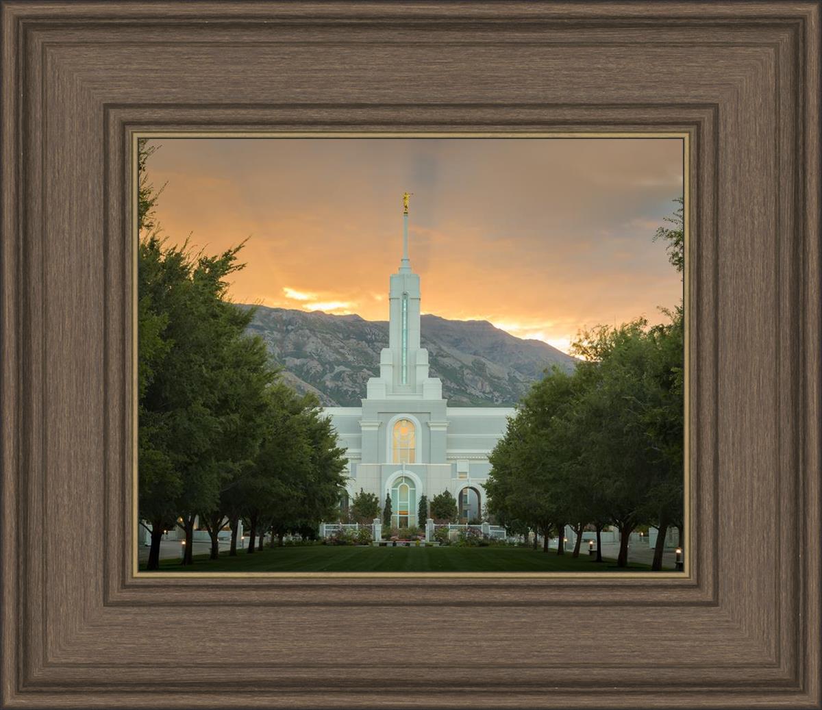 Mount Timpanogos Morning Glory