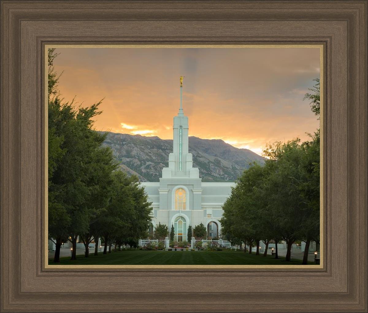 Mount Timpanogos Morning Glory