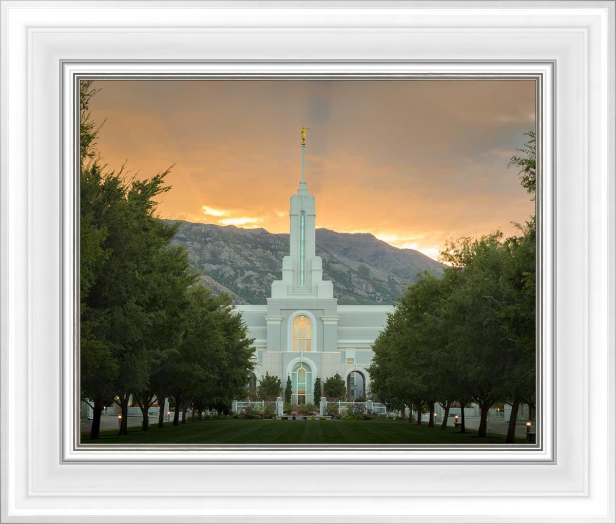 Mount Timpanogos Morning Glory