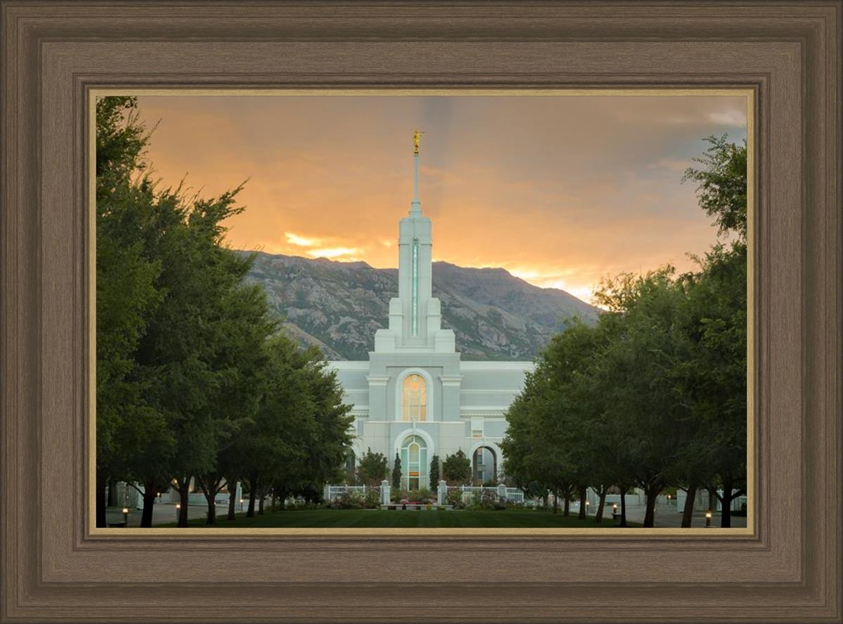 Mount Timpanogos Morning Glory