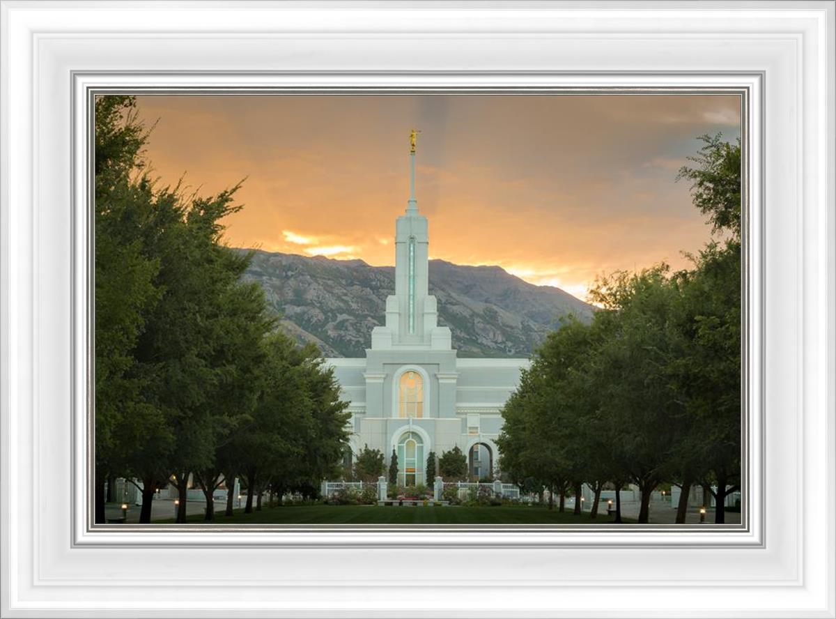 Mount Timpanogos Morning Glory