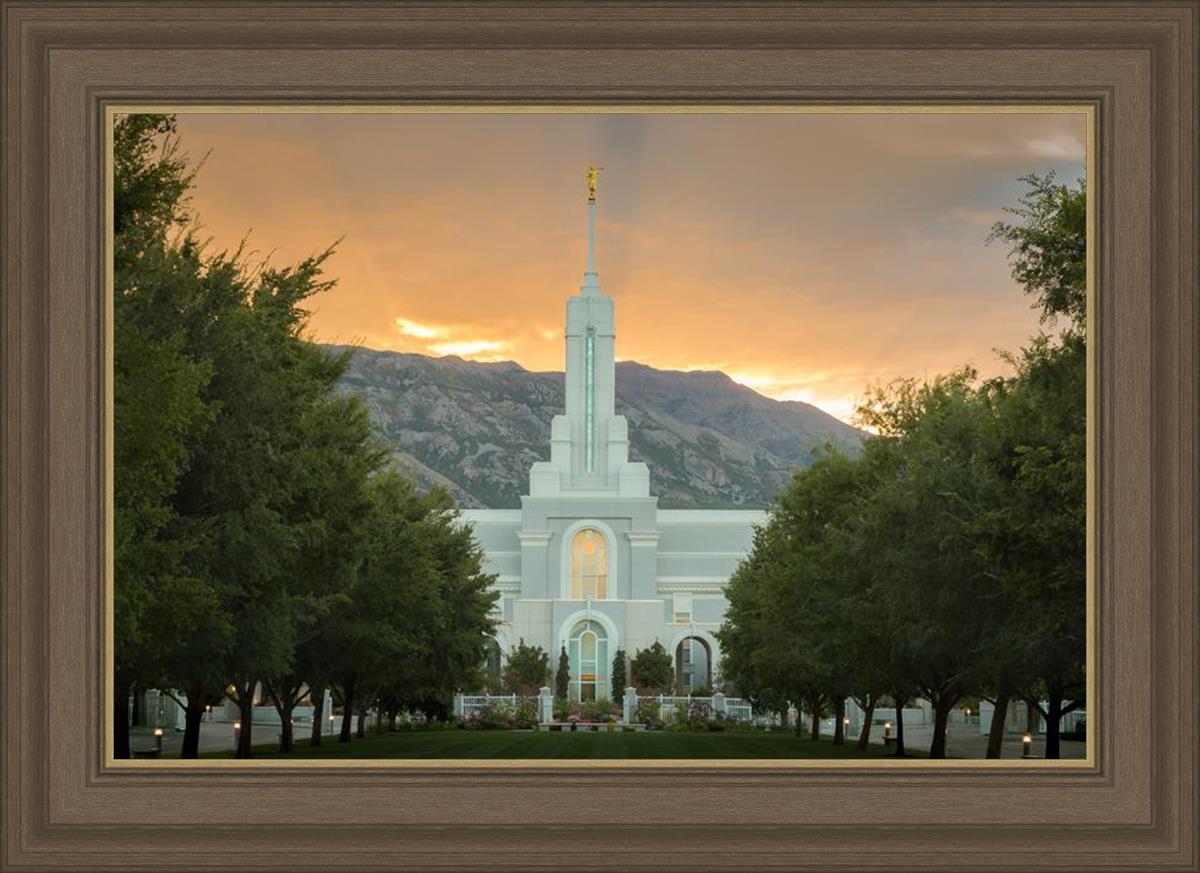 Mount Timpanogos Morning Glory
