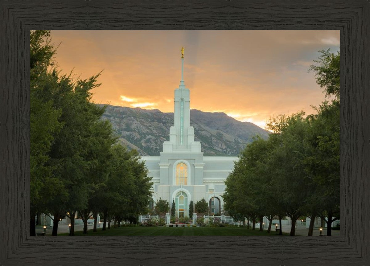 Mount Timpanogos Morning Glory