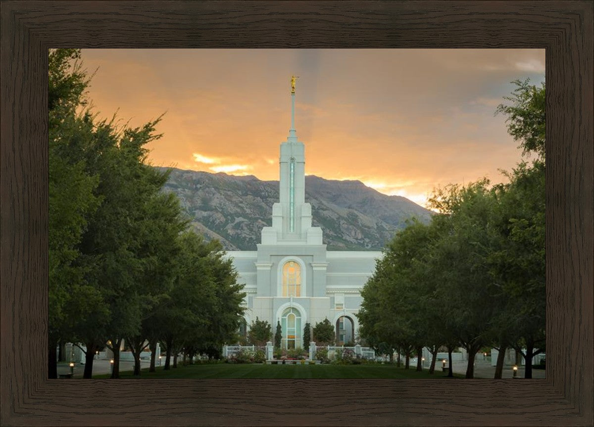 Mount Timpanogos Morning Glory