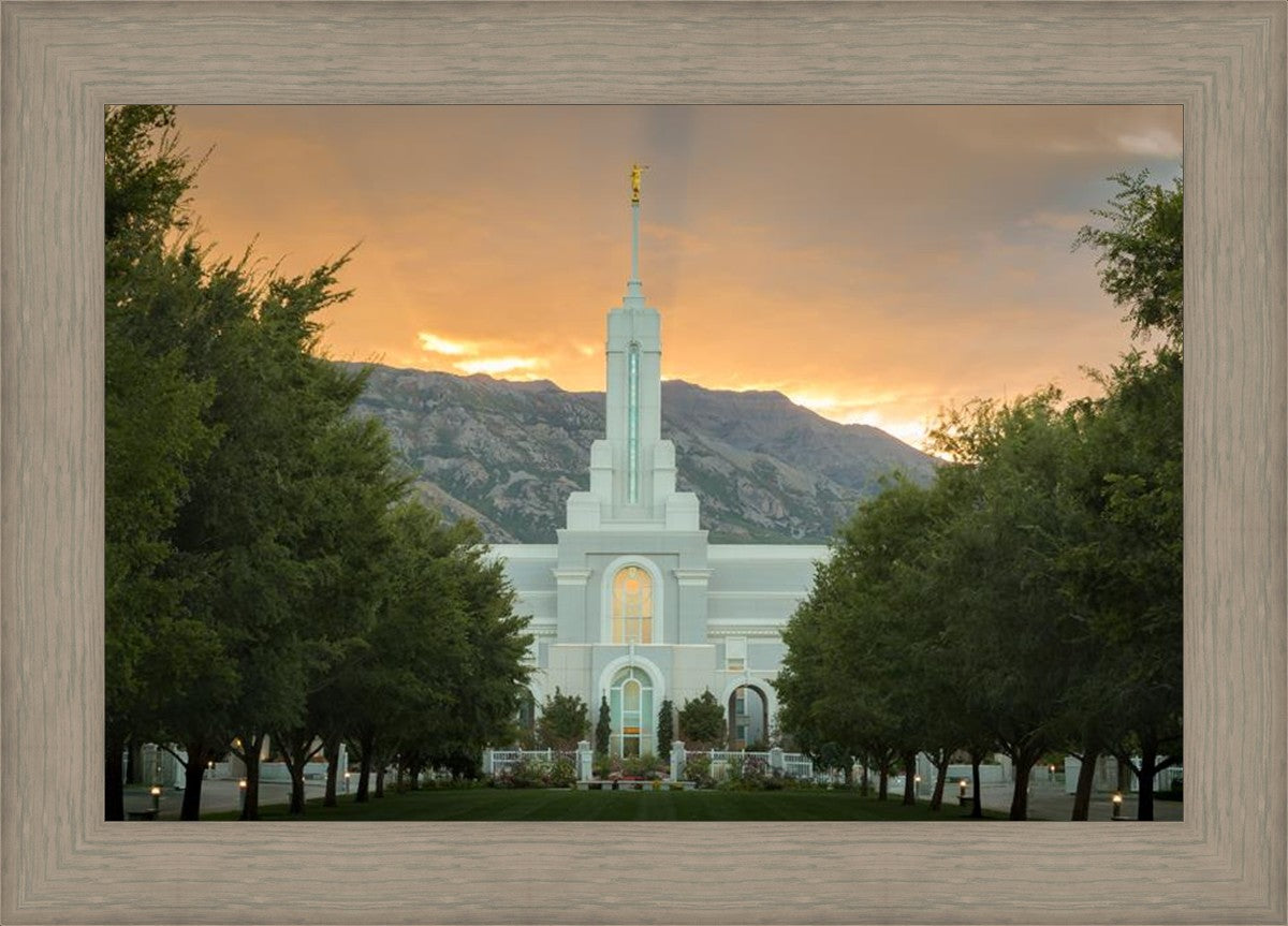 Mount Timpanogos Morning Glory