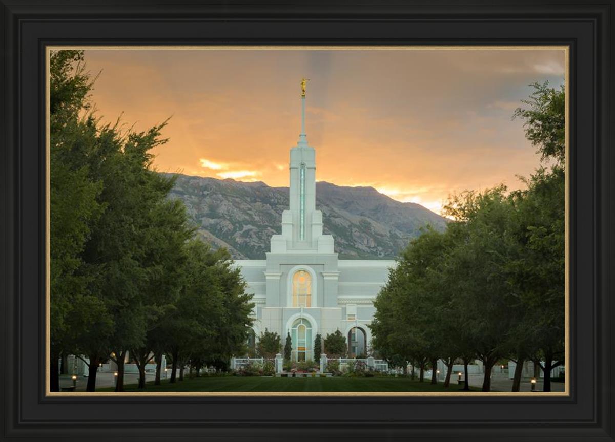Mount Timpanogos Morning Glory
