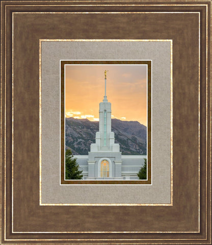 Mount Timpanogos Morning Glory Vertical