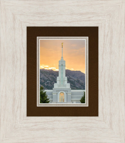 Mount Timpanogos Morning Glory Vertical
