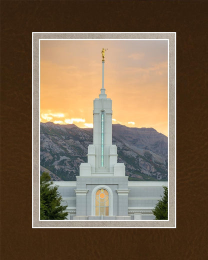 Mount Timpanogos Morning Glory Vertical
