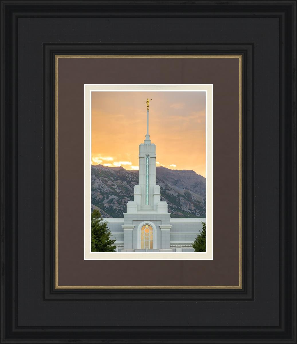 Mount Timpanogos Morning Glory Vertical
