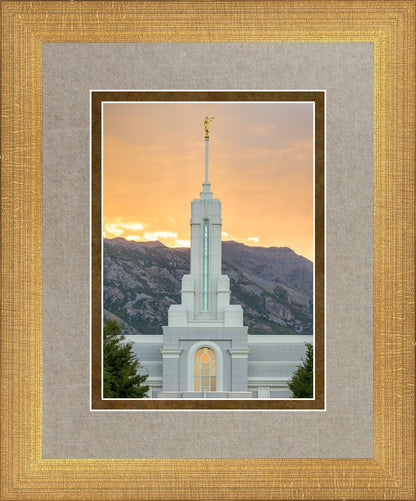 Mount Timpanogos Morning Glory Vertical