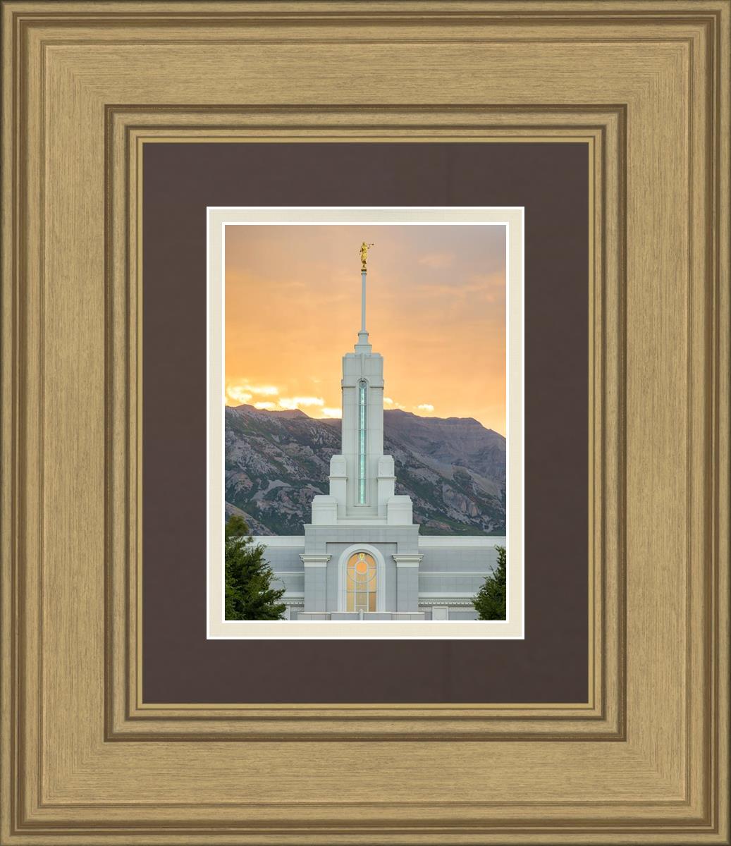 Mount Timpanogos Morning Glory Vertical