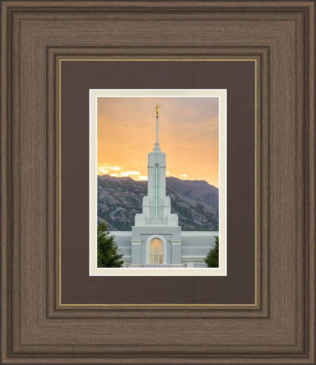 Mount Timpanogos Morning Glory Vertical