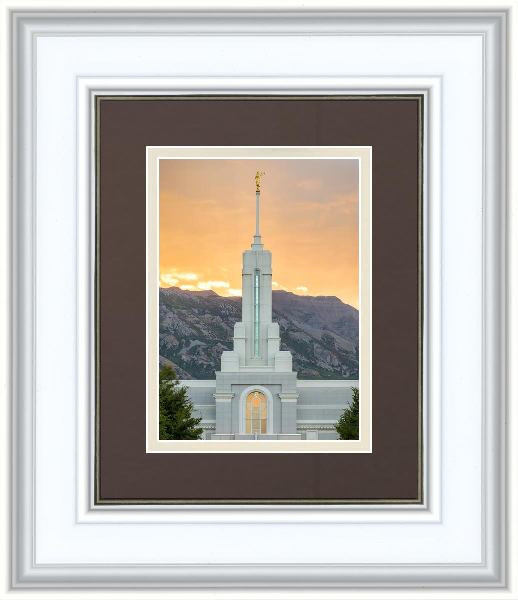 Mount Timpanogos Morning Glory Vertical