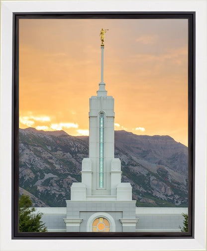 Mount Timpanogos Morning Glory Vertical