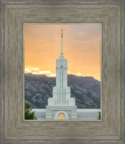 Mount Timpanogos Morning Glory Vertical