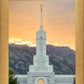 Mount Timpanogos Morning Glory Vertical