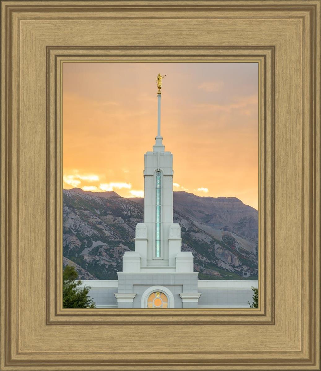 Mount Timpanogos Morning Glory Vertical