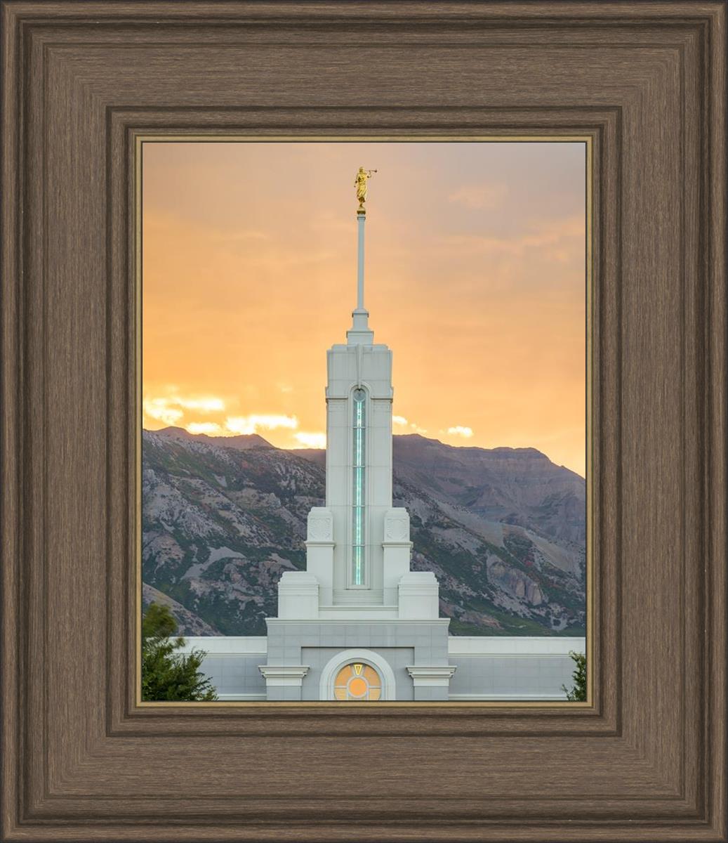 Mount Timpanogos Morning Glory Vertical