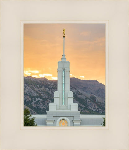 Mount Timpanogos Morning Glory Vertical