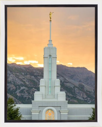 Mount Timpanogos Morning Glory Vertical