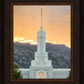 Mount Timpanogos Morning Glory Vertical
