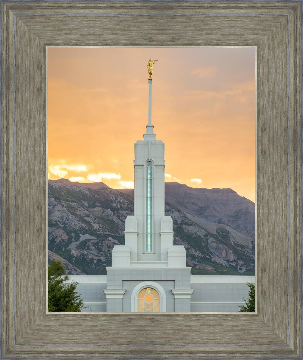 Mount Timpanogos Morning Glory Vertical