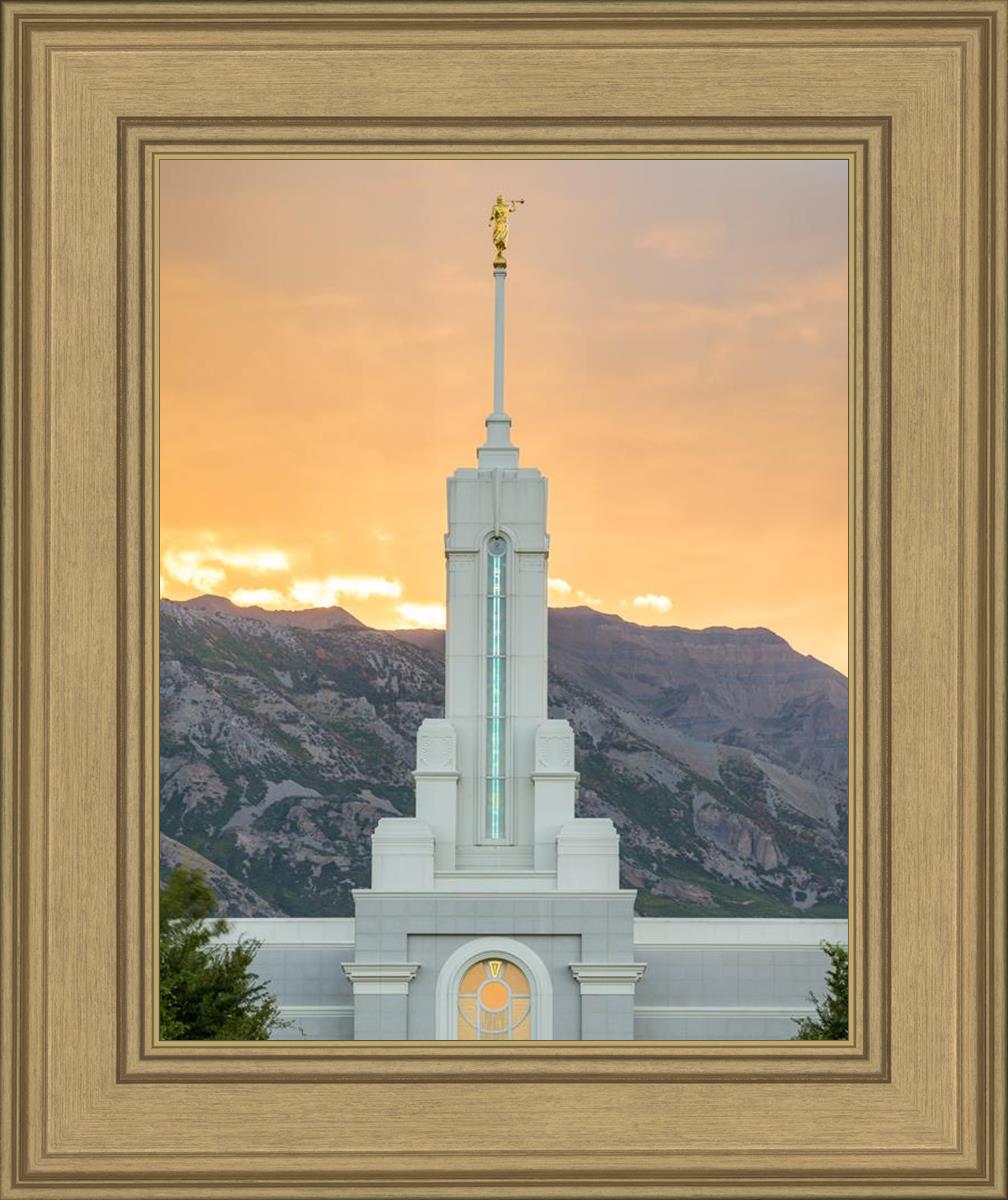 Mount Timpanogos Morning Glory Vertical