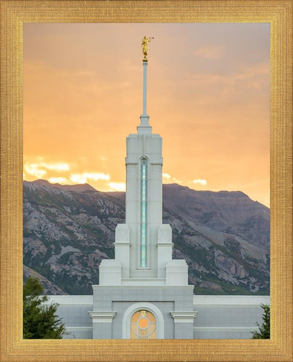 Mount Timpanogos Morning Glory Vertical