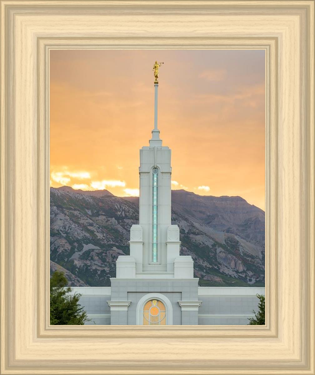 Mount Timpanogos Morning Glory Vertical
