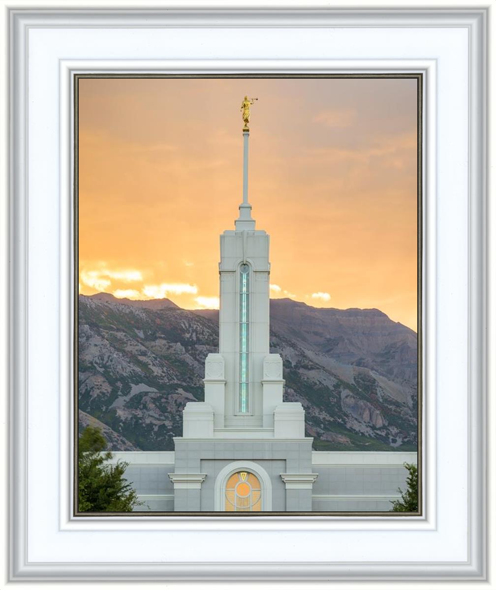 Mount Timpanogos Morning Glory Vertical