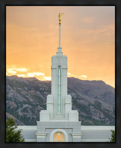 Mount Timpanogos Morning Glory Vertical