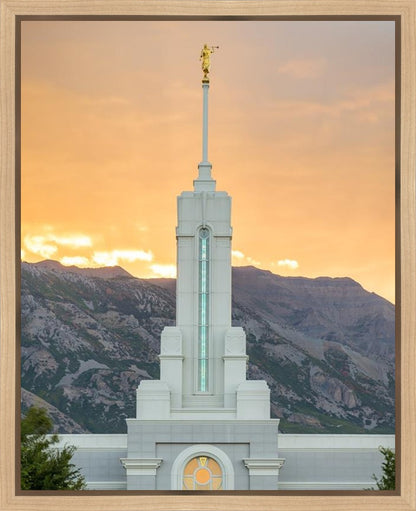Mount Timpanogos Morning Glory Vertical