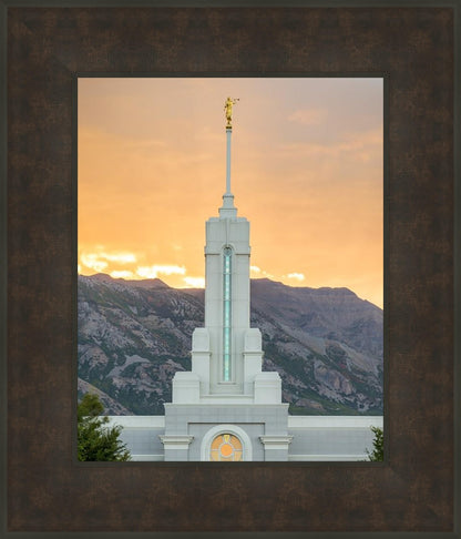 Mount Timpanogos Morning Glory Vertical