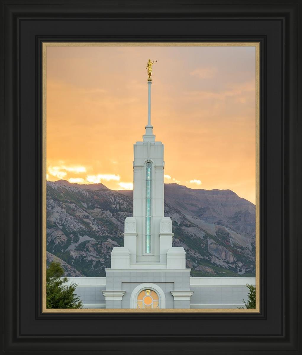 Mount Timpanogos Morning Glory Vertical