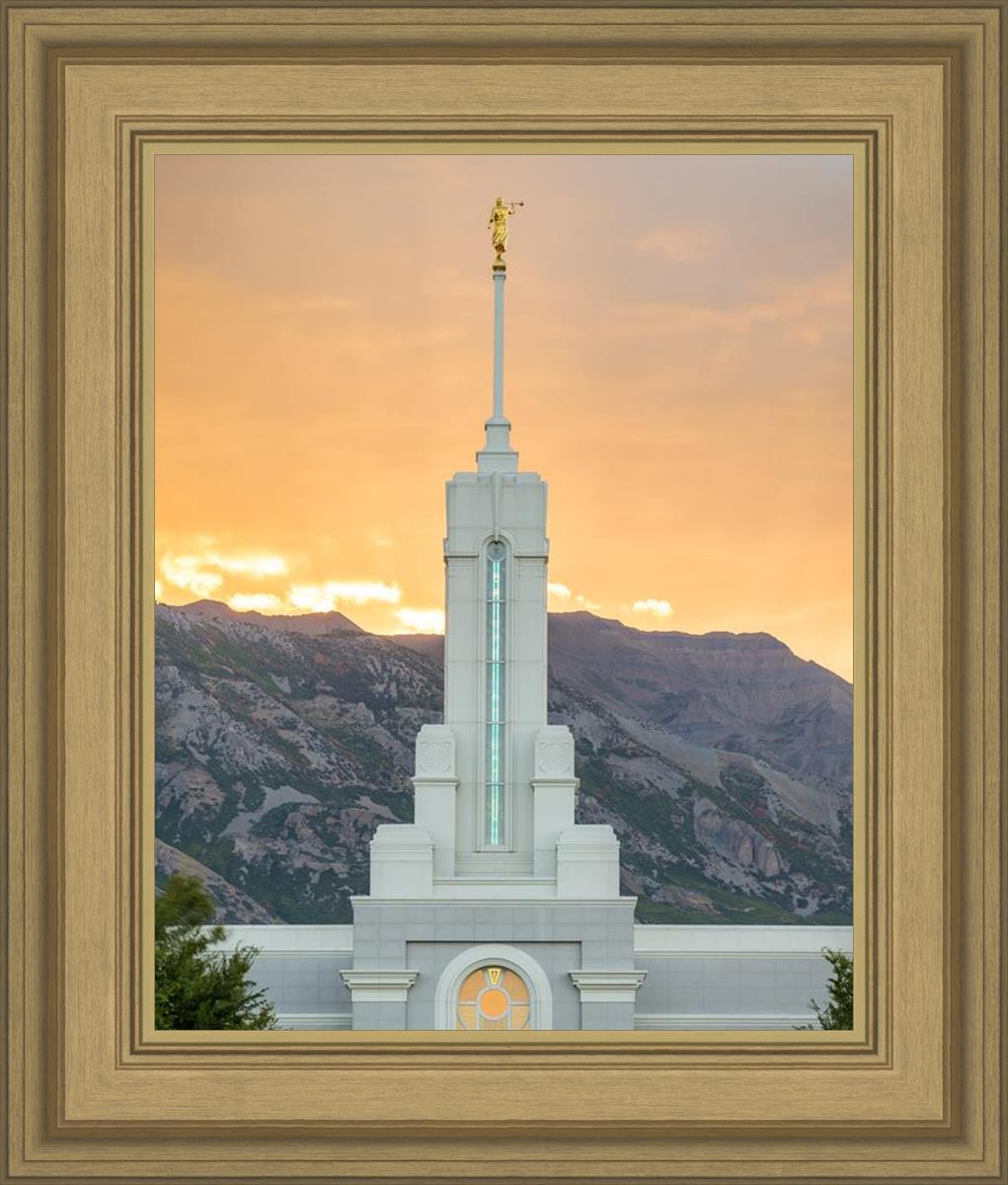 Mount Timpanogos Morning Glory Vertical