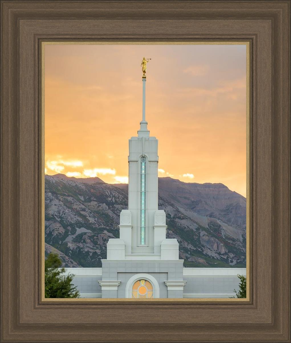 Mount Timpanogos Morning Glory Vertical