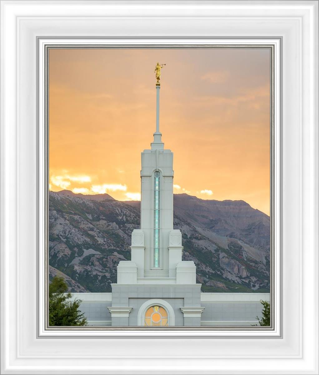 Mount Timpanogos Morning Glory Vertical