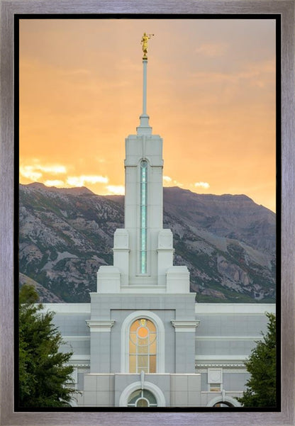 Mount Timpanogos Morning Glory Vertical