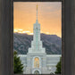 Mount Timpanogos Morning Glory Vertical