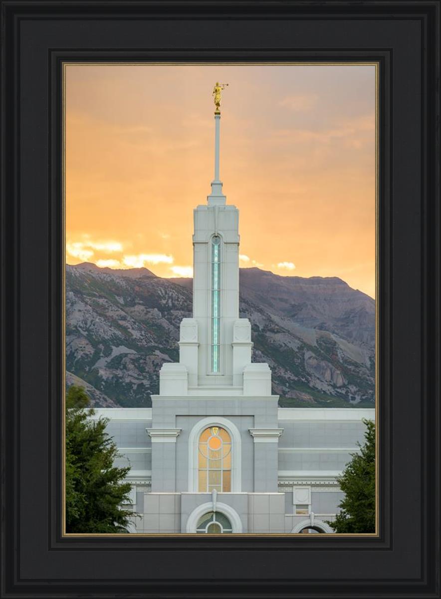 Mount Timpanogos Morning Glory Vertical