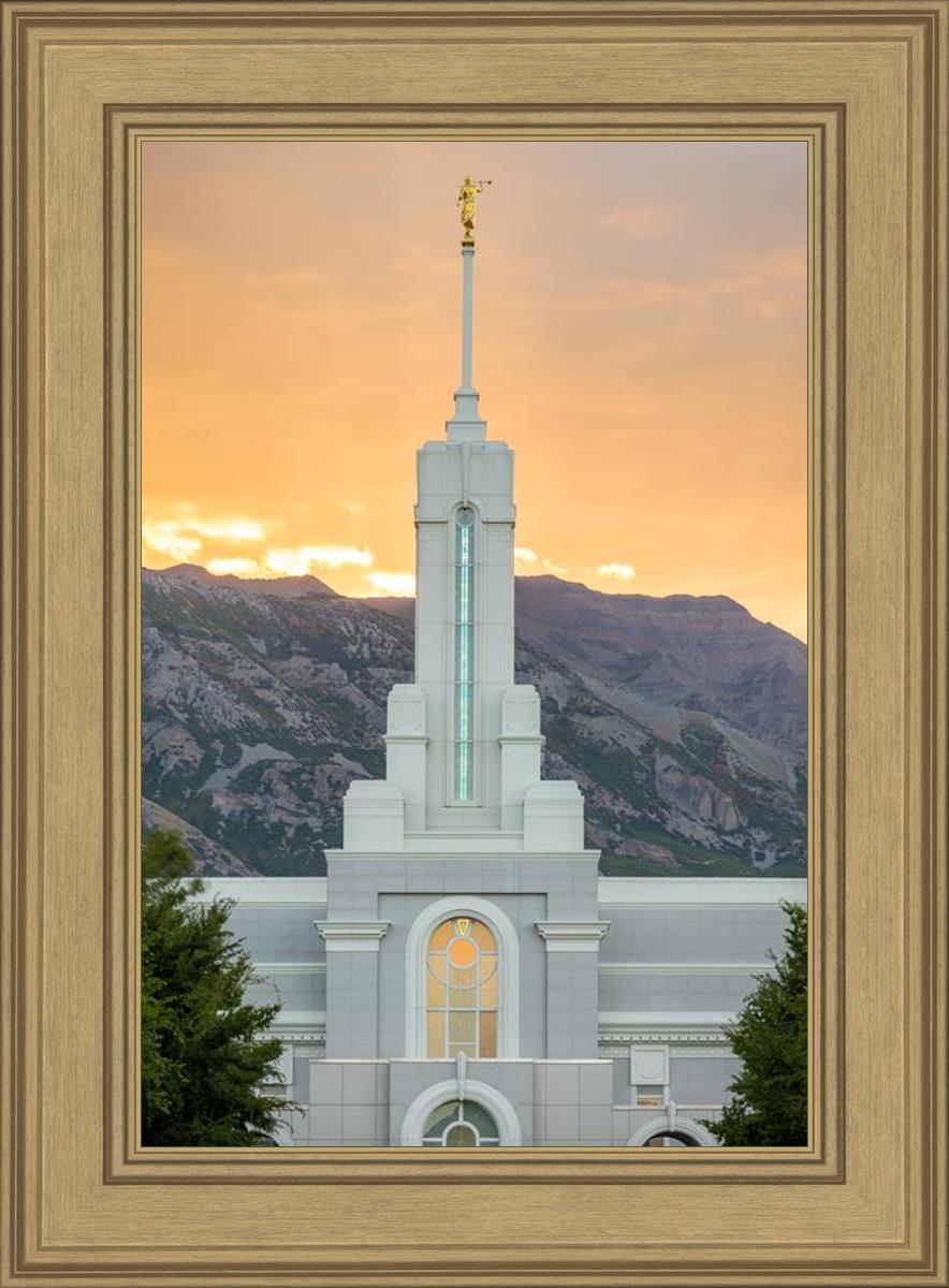 Mount Timpanogos Morning Glory Vertical