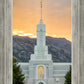 Mount Timpanogos Morning Glory Vertical