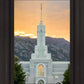 Mount Timpanogos Morning Glory Vertical