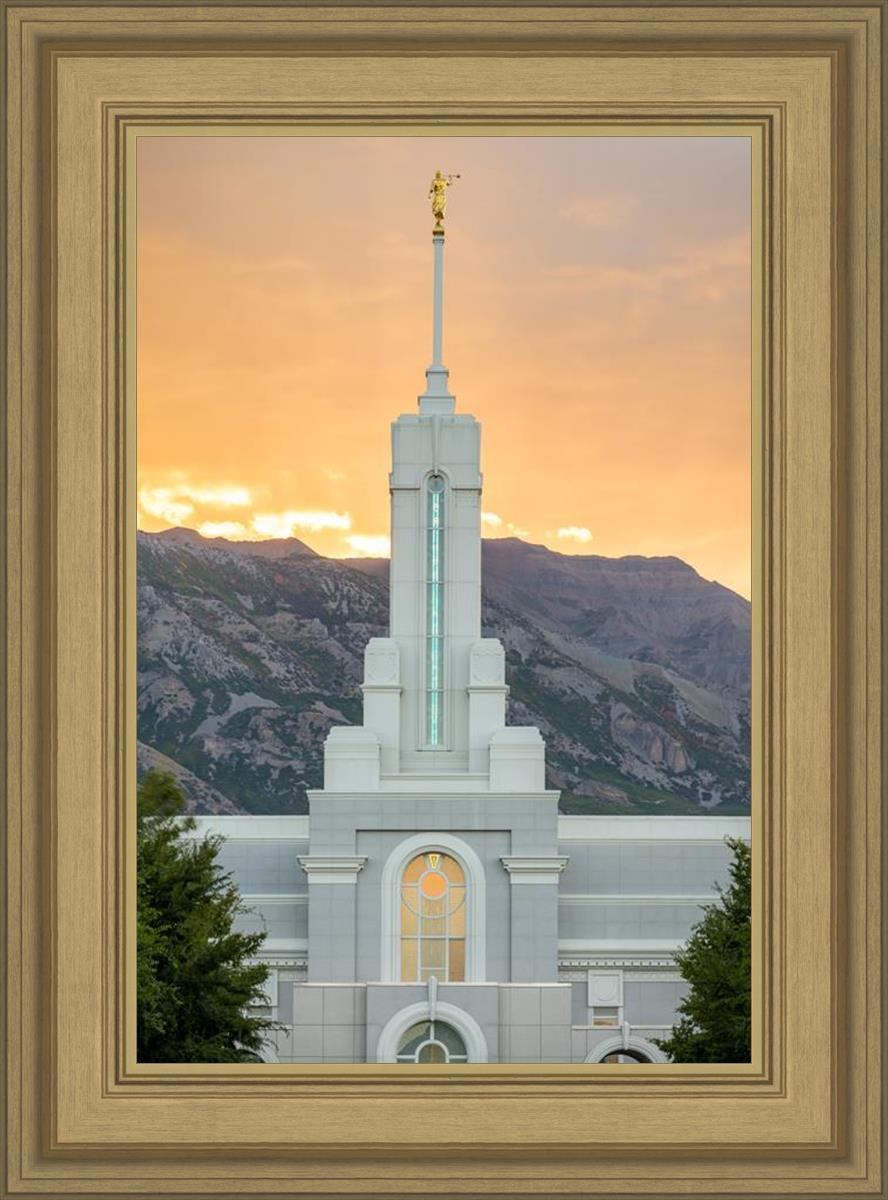 Mount Timpanogos Morning Glory Vertical