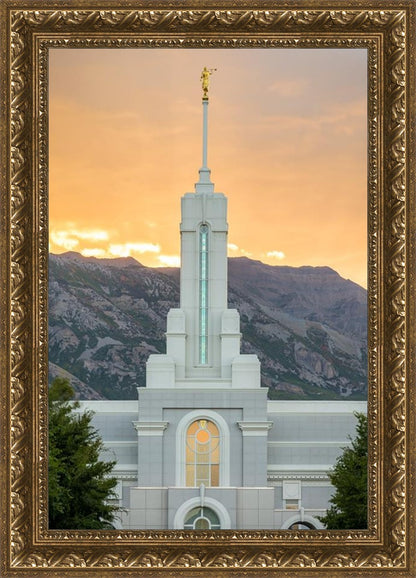 Mount Timpanogos Morning Glory Vertical