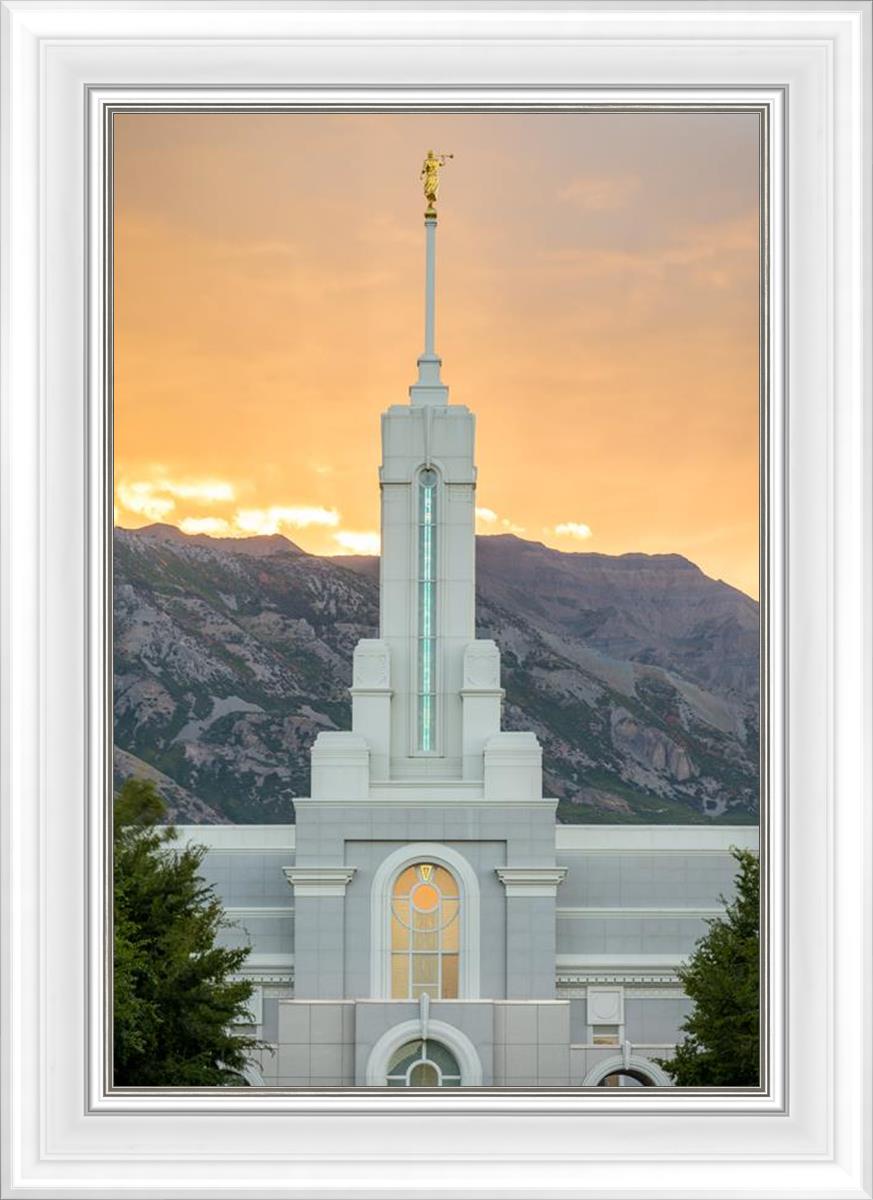 Mount Timpanogos Morning Glory Vertical