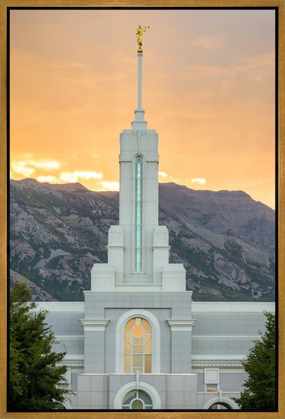 Mount Timpanogos Morning Glory Vertical