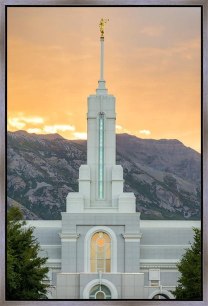 Mount Timpanogos Morning Glory Vertical